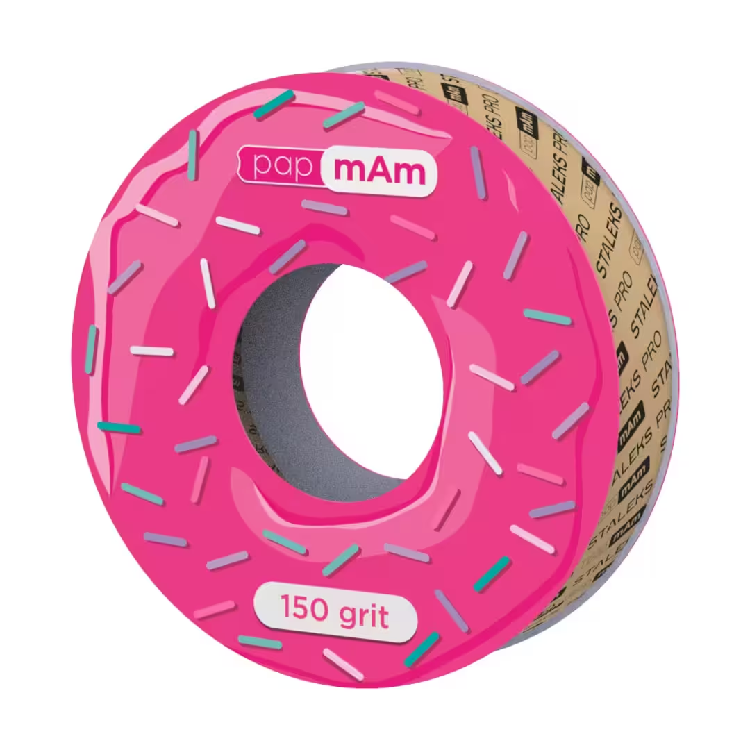 Запасной блок файл-ленты STALEKS Pro Expert 150w papmam для катушки 150 грит Белый (1937237775)