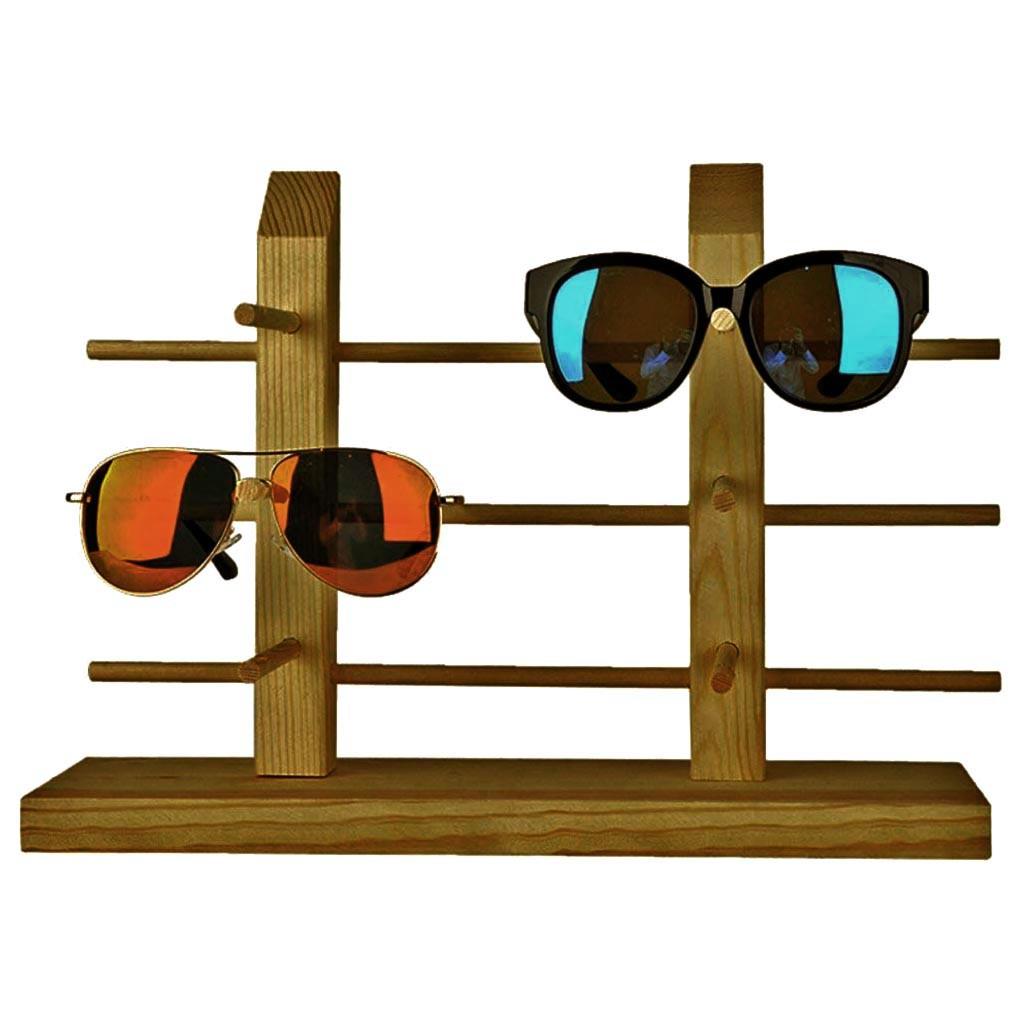 Органайзер для окулярів з дерева Боржомі 3 Сієна (ОЧК-300405)