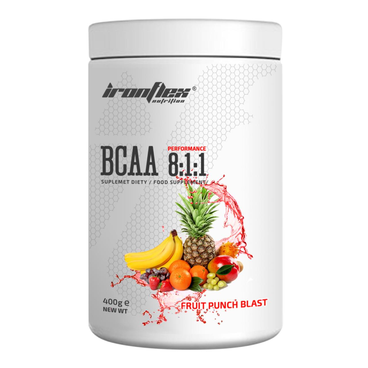 Аминокислоты BCAA 8-1-1 Perfomance 400 г Cola Lime