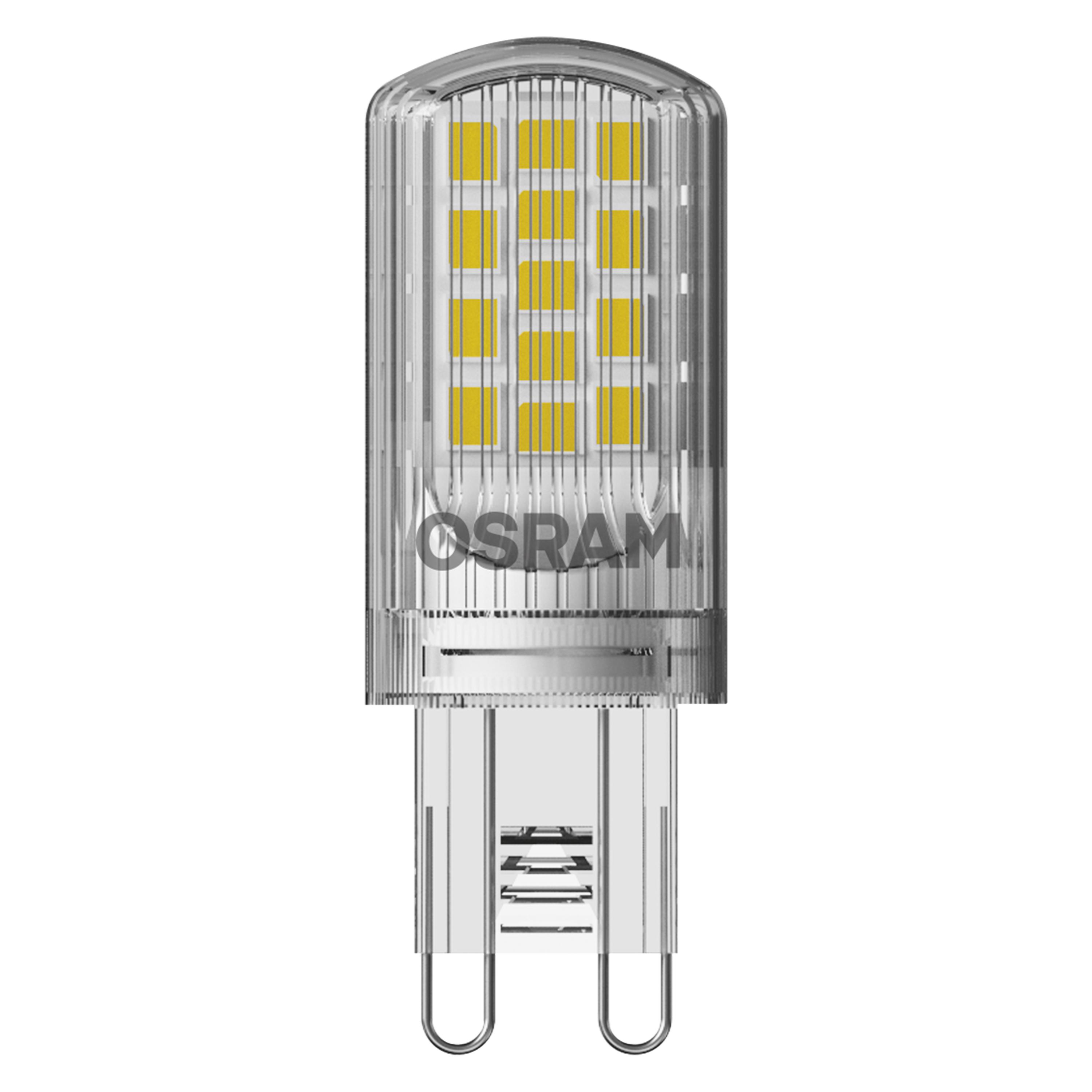 Лампа світлодіодна Osram димована 4W 220-240V 470lm 2700K 300°С G9 dim (4058075432246) - фото 3 Лампа світлодіодна Osram димована 4W 220-240V 470lm 2700K 300°С G9 dim (4058075432246) - фото 3