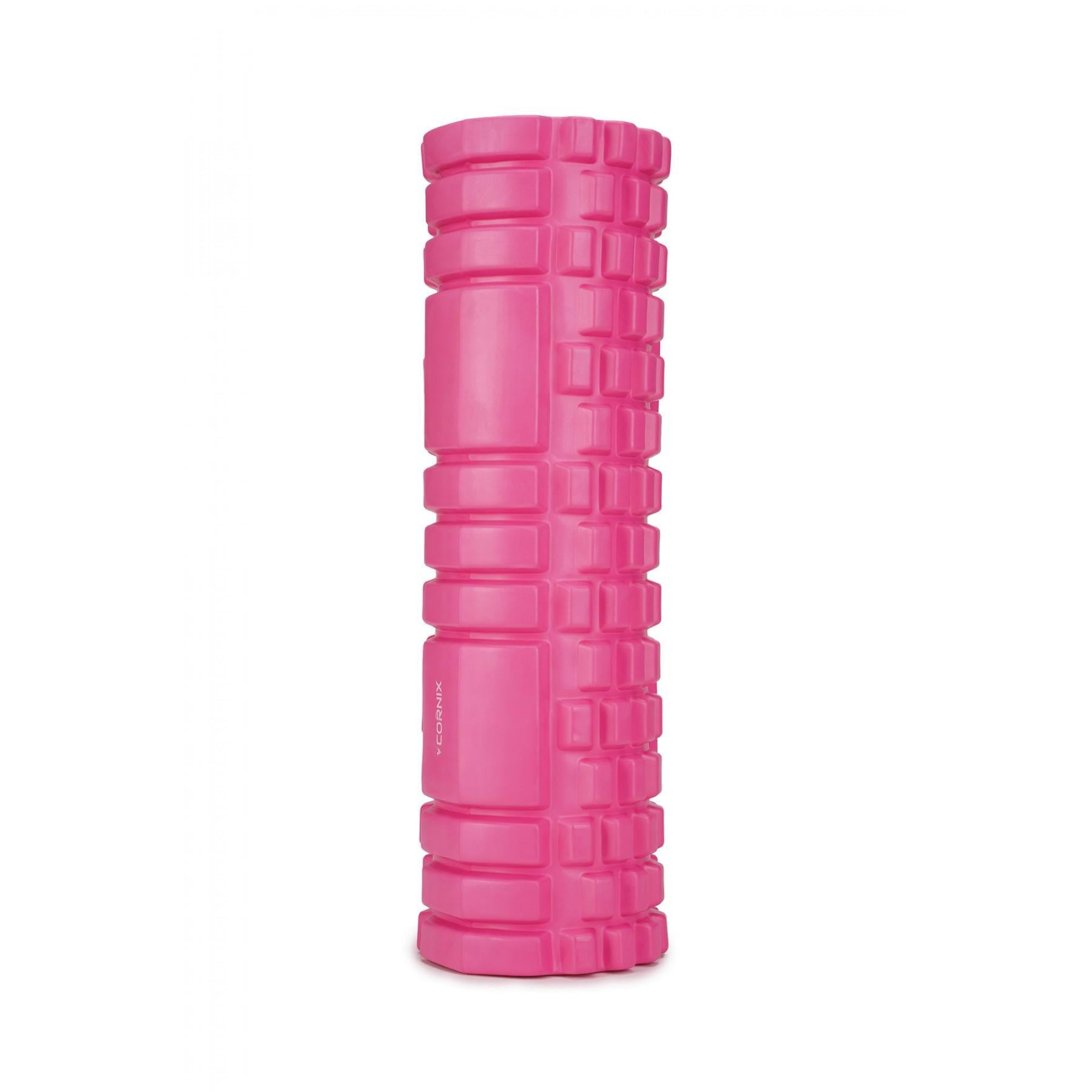 Массажный ролик Cornix EVA 45x14 см XR-0043 Pink (29342)
