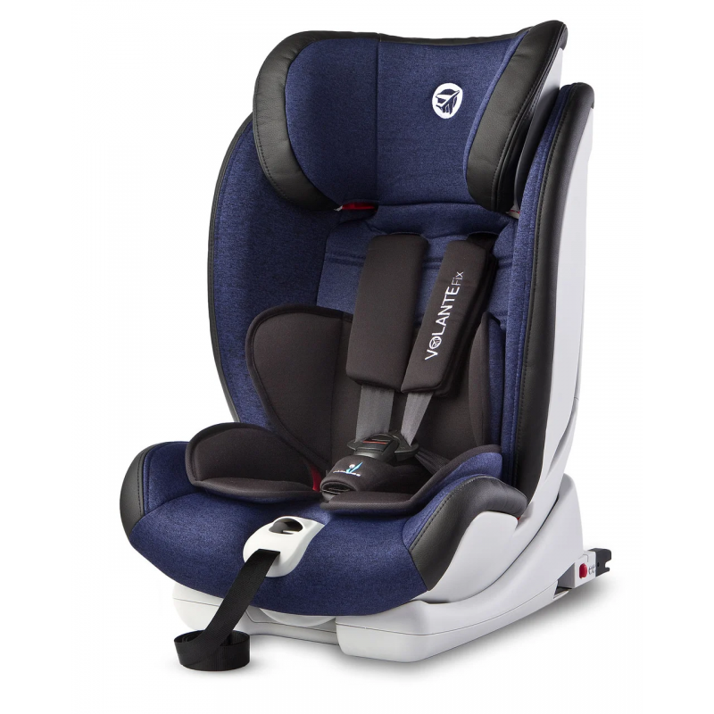 Автокресло Caretero Volante Fix Limited 1-2-3 группа 9-36 кг с системой Isofix Синий