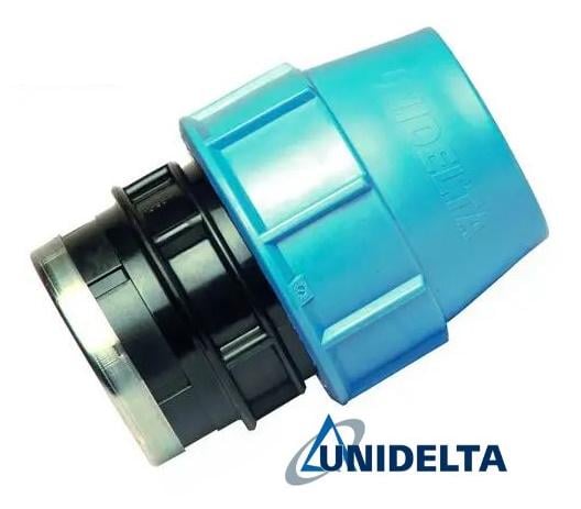 Муфта поліетиленова Unidelta 25х1/2 внутрішня різьба (114715) - фото 3
