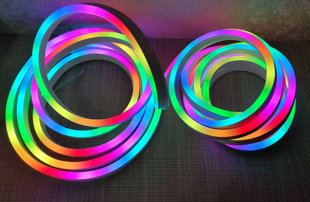 Лента светодиодная гибкая неоновая 5 м RGB (AND 5250)