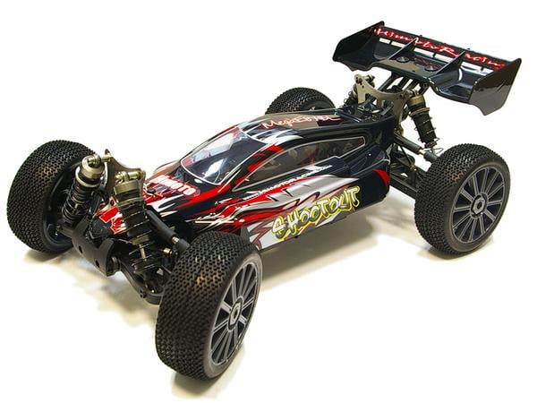 Радиоуправляемая машина Himoto Shootout Mega 1:8 E8XBL Black (47640)