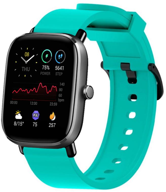 Ремешок силиконовый Like для Amazfit GTS 2 mini Teal (20101)