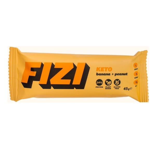 Спортивний батончик Fizi Keto Protein Bar Banana Peanut 45 г (000020947)