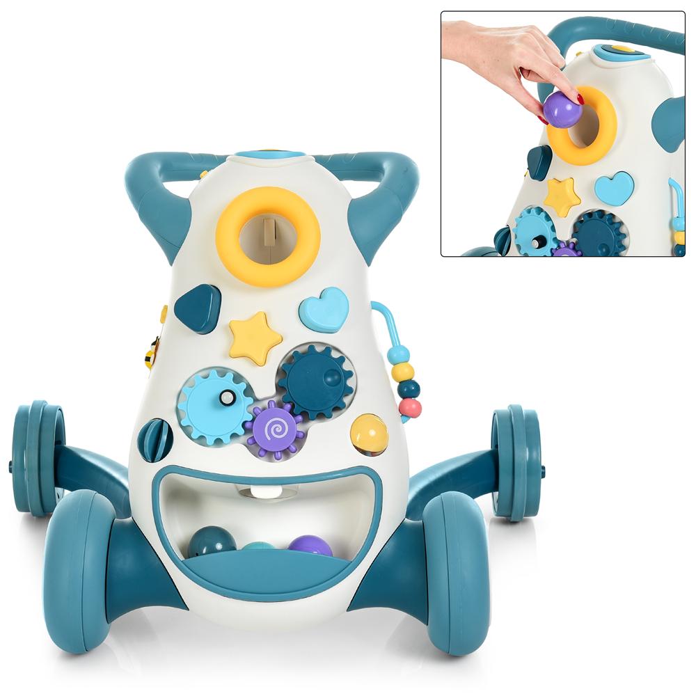 Каталка-ходунки K1 Baby Walker від 6 місяців Блакитний (22720269) - фото 5