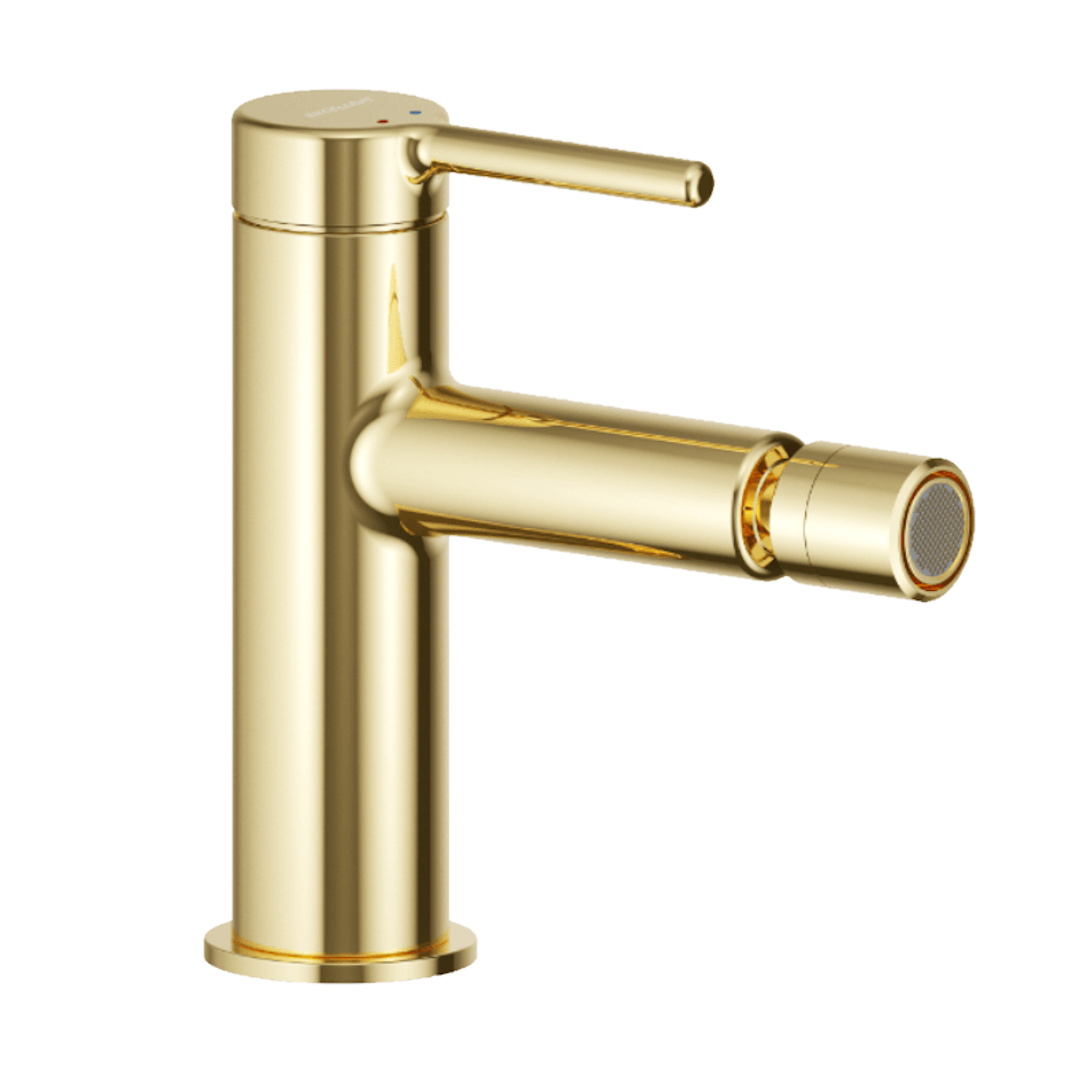 Смеситель для биде Excellent PI Золотой однорычажный (AREX.1203GL) Смеситель для биде Excellent PI Золотой однорычажный (AREX.1203GL)