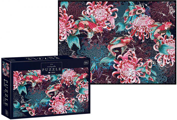 Пазли тришарові панорамні InterDRUK Secret Garden 326171 (5902277326171)