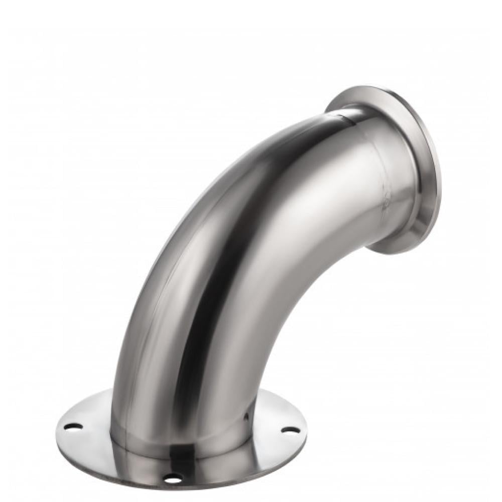 Отвод Вкусный фланец/кламп 90°с