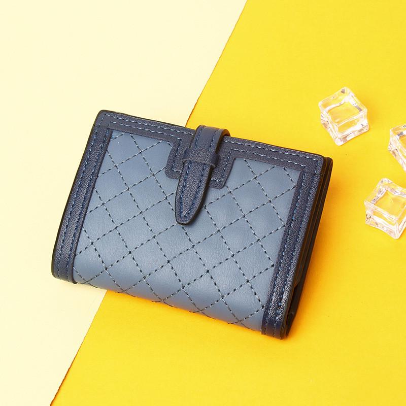 Кошелек SLN-023-2 с отделениями для визиток Синий (DR016861)