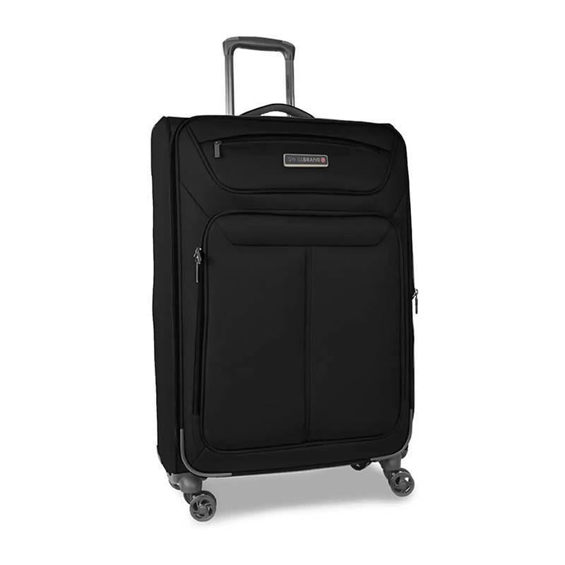 Валіза на 4-х колесах Swissbrand Austria S 34-37,5 cл Black (DAS301853)