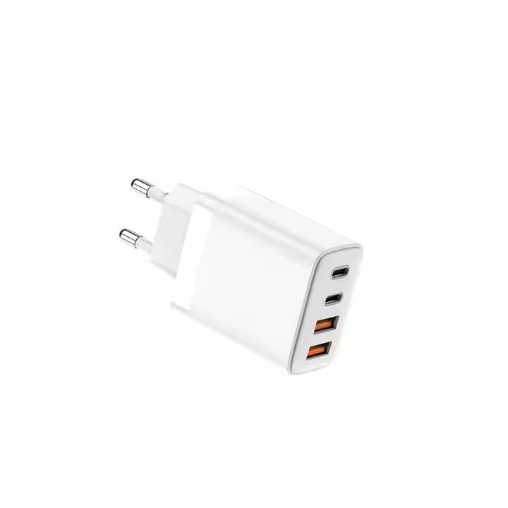 Мережевий зарядний пристрій Aspor A833 2USB-C/2USB/3A/40W Білий (925173)