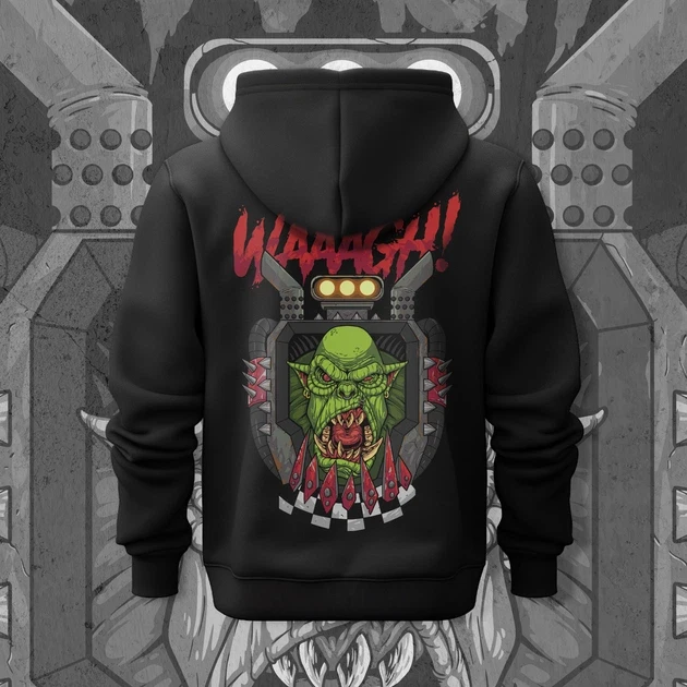 Худи для подростка мальчика с принтом WarHammer 40K Waaagh! 150 см (Anime11140)