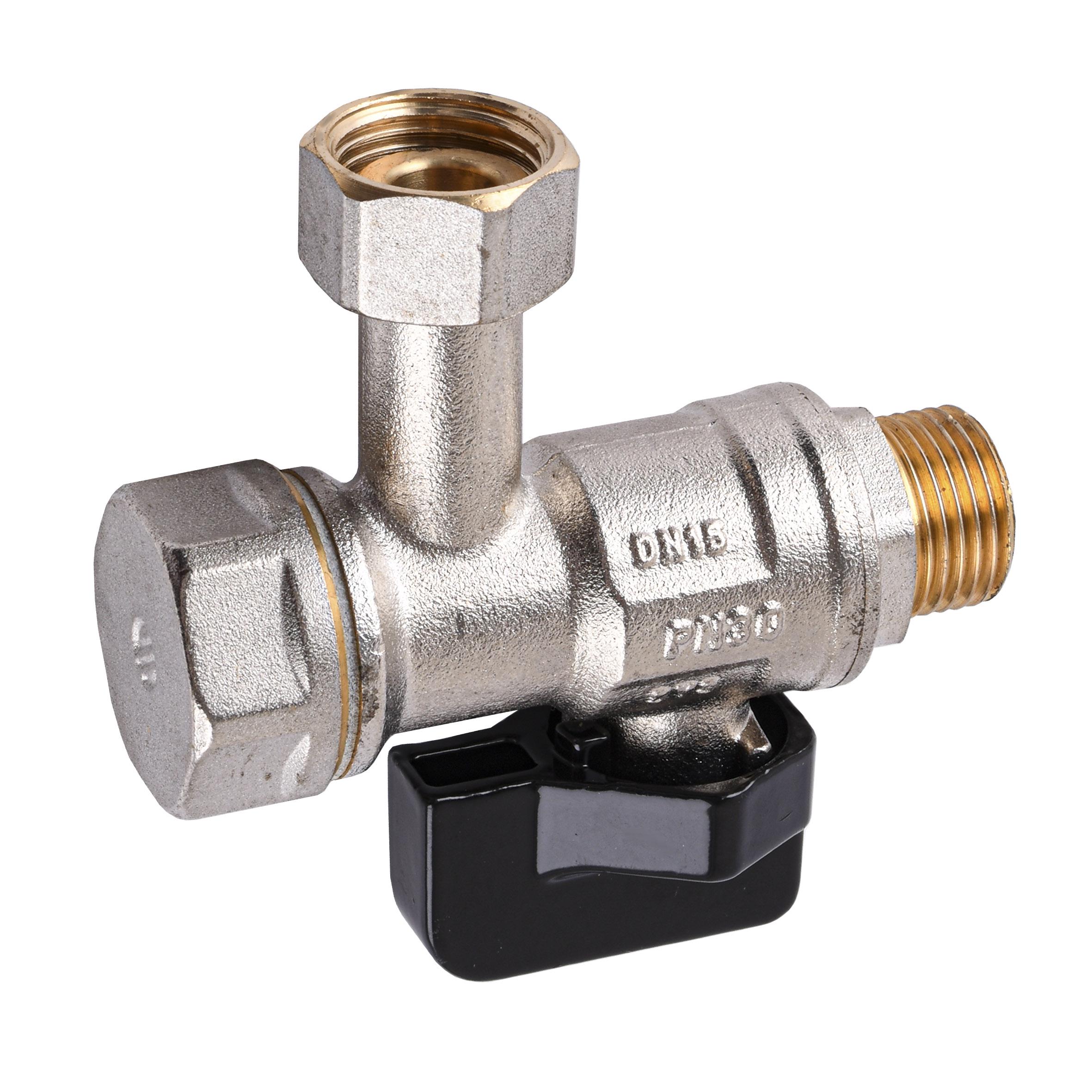 Кран шаровый для котла Arco 150823 с фильтром 000027982 1/2" (217673)