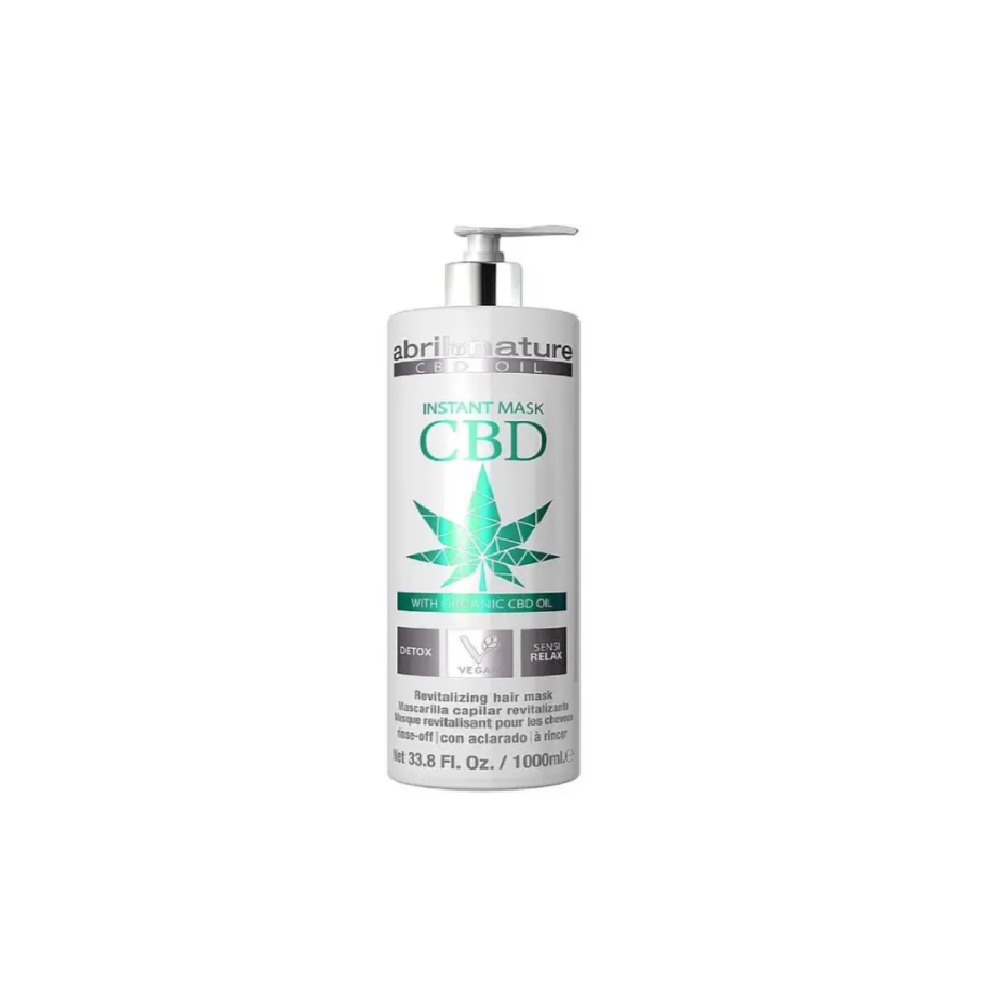 Маска для волосся з конопляною олією Abril et Nature CBD Oil Instant Mask 1000 мл
