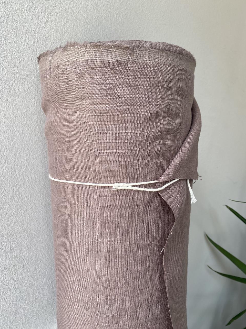 Ткань Linen Plus CRASH EFFECT костюмная 100% лен Кофе с молоком 1212 - фото 8 Ткань Linen Plus CRASH EFFECT костюмная 100% лен Кофе с молоком 1212 - фото 8