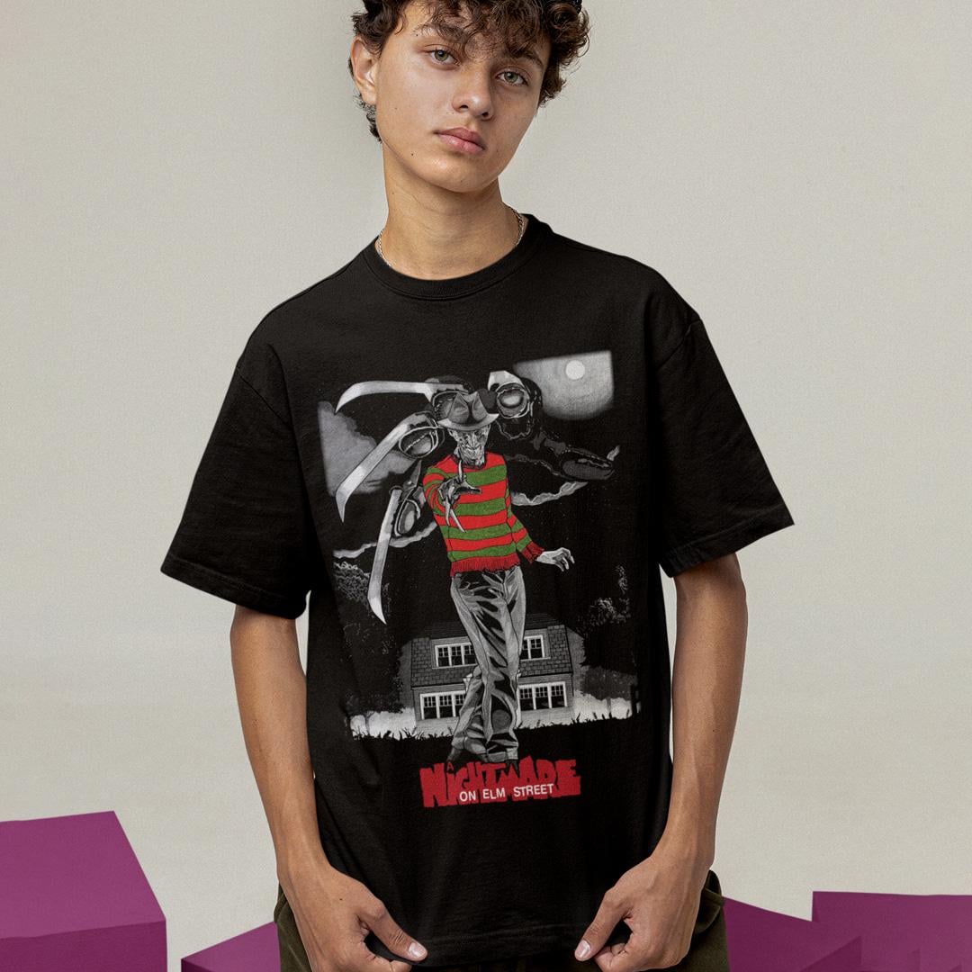 Футболка унисекс A Nightmare On Elm Street Freddy Krueger XS Черный (0000012938)
