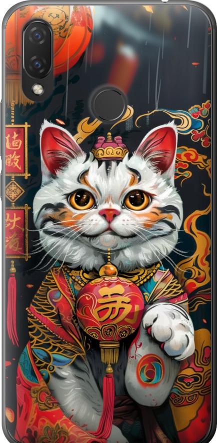 Чехол на Huawei P Smart Plus China Cat v2 (6135t-1555-42517)