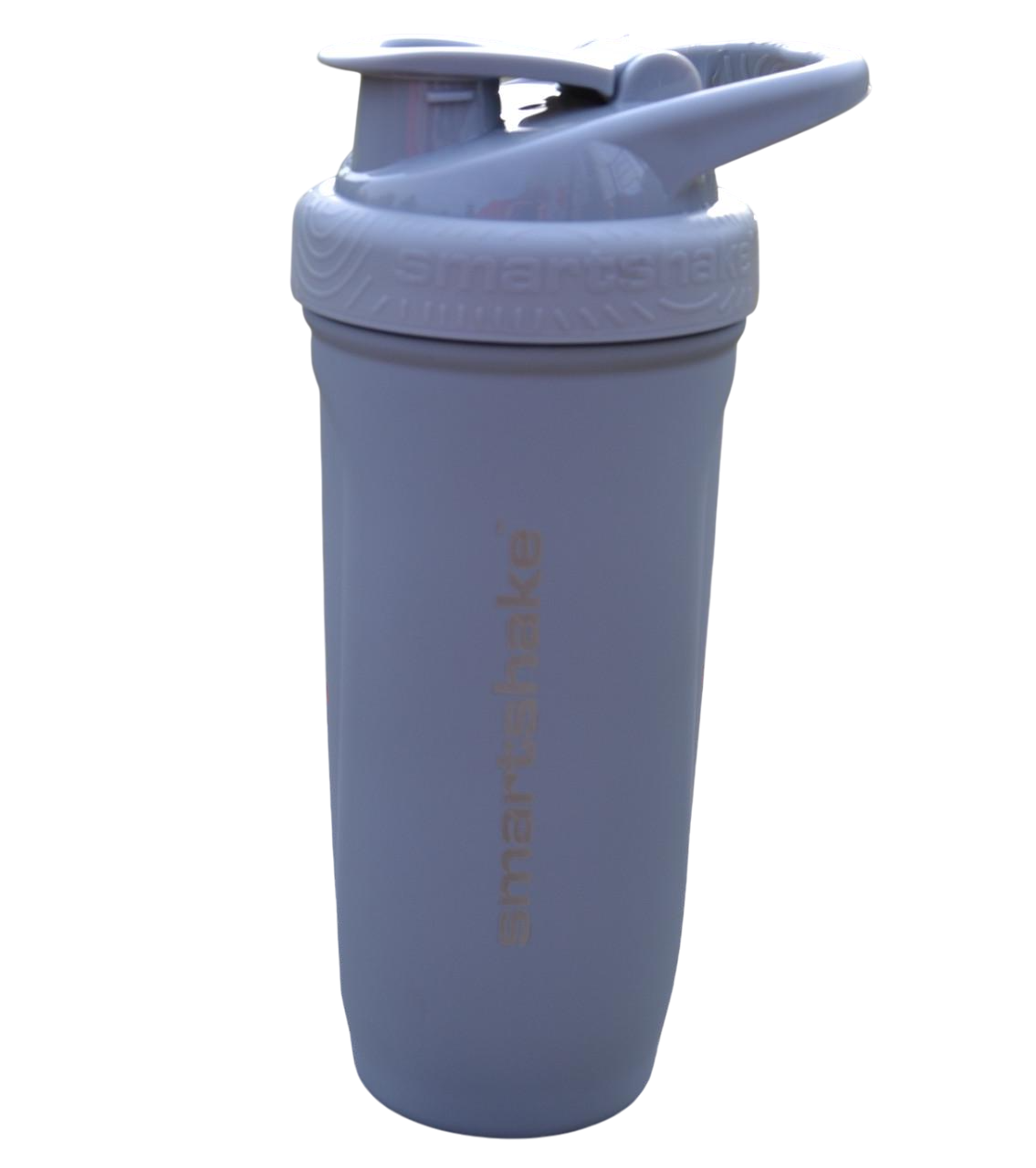 Шейкер спортивний SmartShake металевий Reforce Stainless Steel 30 oz/900 мл Gray