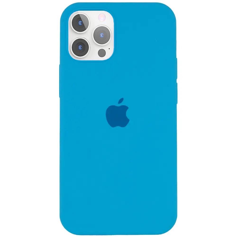 Силиконовый Чехол Накладка Silicone Case для iPhone 13 Pro Max Blue Силиконовый Чехол Накладка Silicone Case для iPhone 13 Pro Max Blue