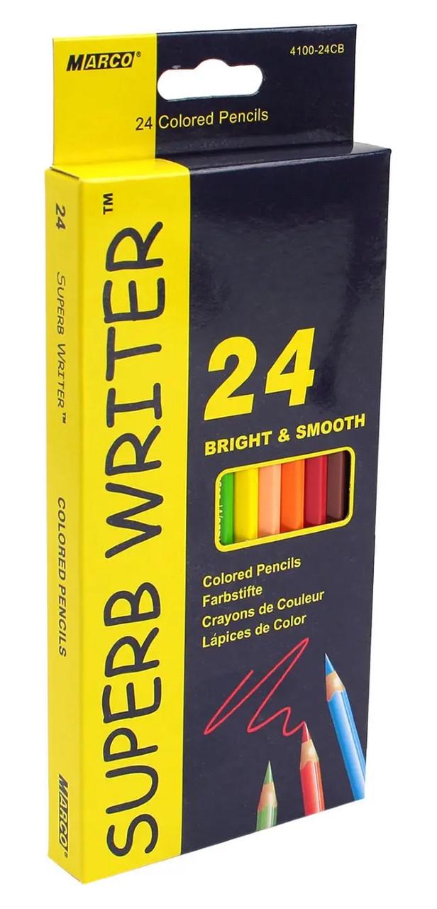 Олівці кольорові Marco Superb Writer 24 кольори