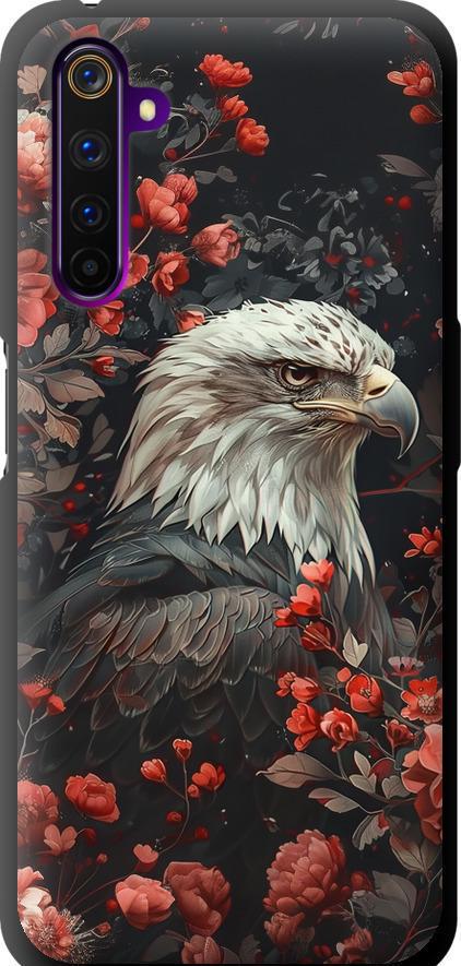 Чехол на Realme 6 Pro Цветочный страж (6102b-1893-42517)