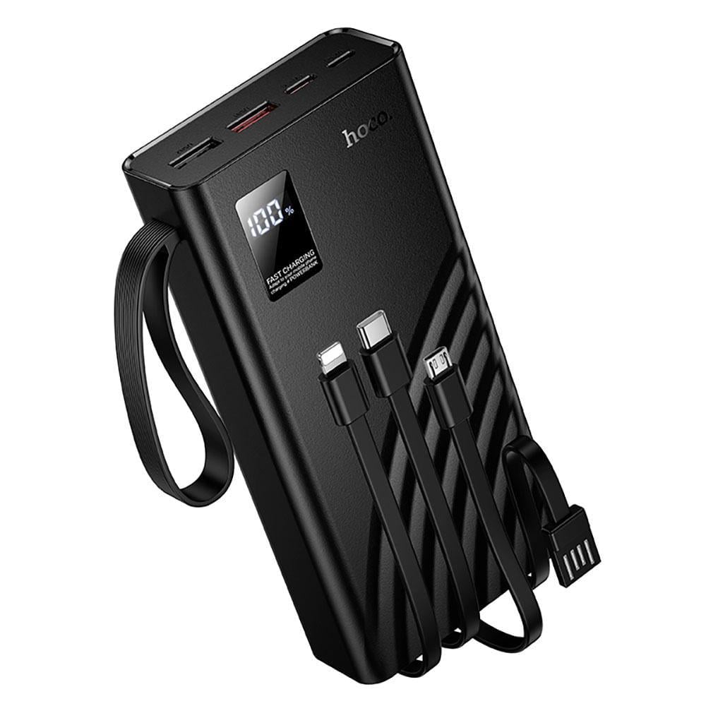 Аккумулятор наружный Hoco J155 Shine 22.5W+PD20W+light 4-cable 20000 mAh (33409112)