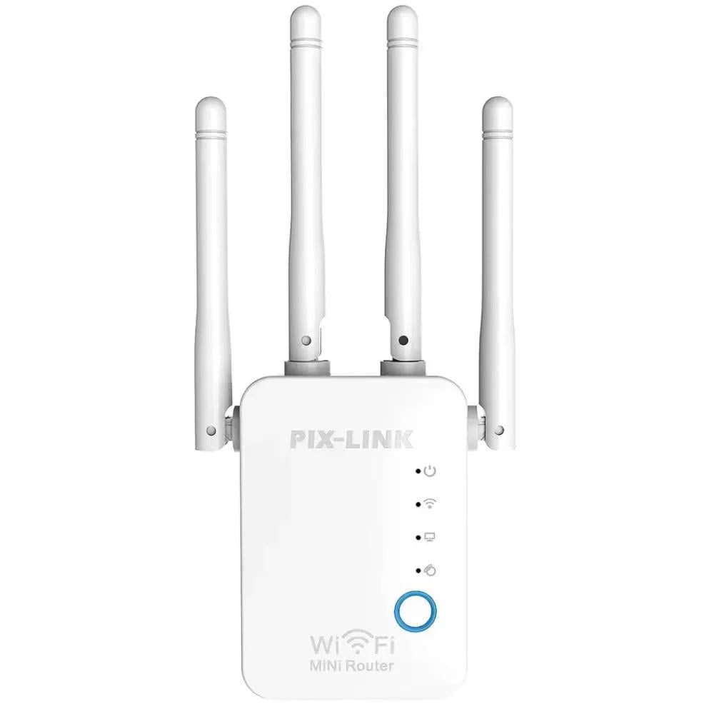 Ретранслятор Pix-Link X300R4 300 Мбит/с 2,4 ГГц Белый (XNDWSW021403B 4326)