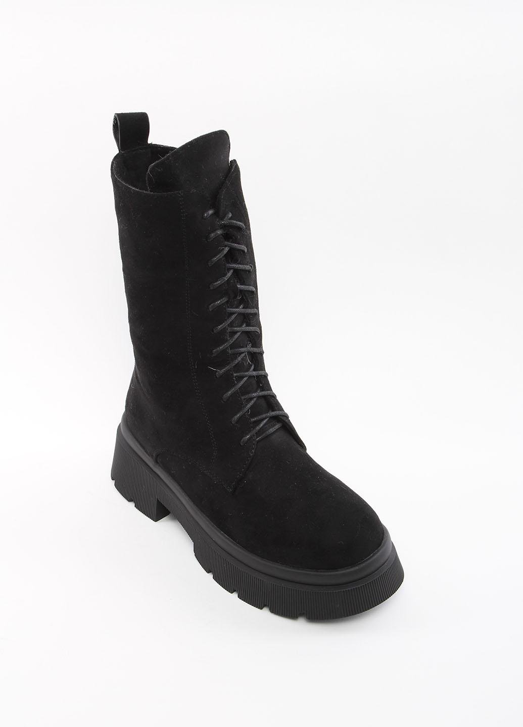 Полусапоги женские зимние Fashion р. 38 Черный (338725_38)