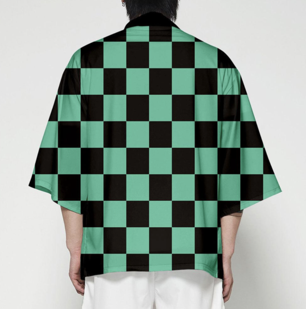 Халат Demon Slayer з Вбивця Демонів XL Зелений (27638749) - фото 4