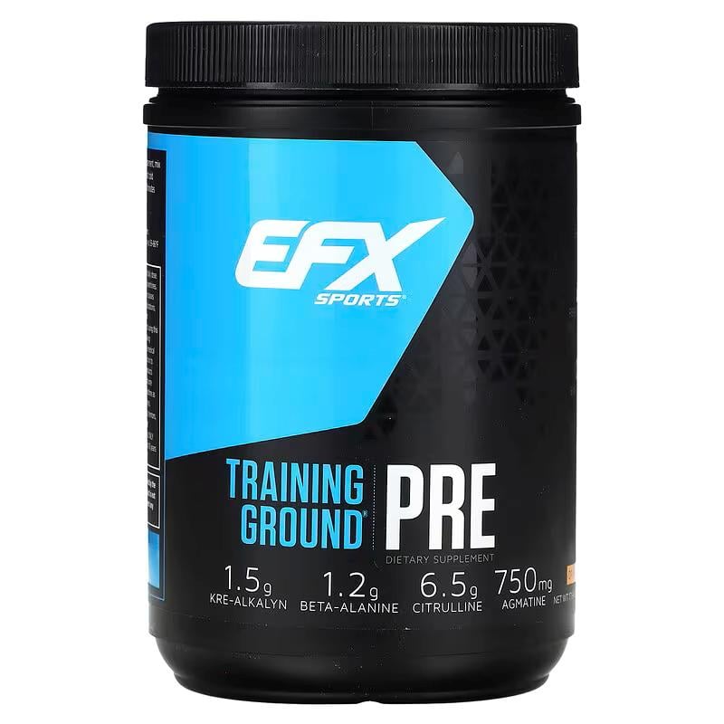 Предтренировочный комплекс EFX Sports Training Ground PRE Orange Mango 500 г