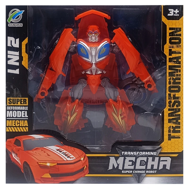 Машинка-трансформер Transforming Mecha 168-22 Помаранчевий
