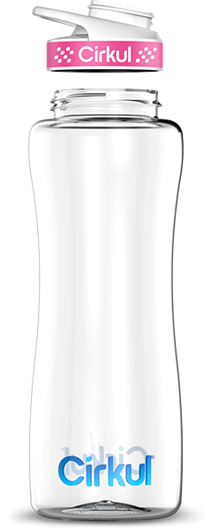 Бутылка для воды Cirkul с крышкой пластиковая 950 мл Розовый (40599) - фото 2