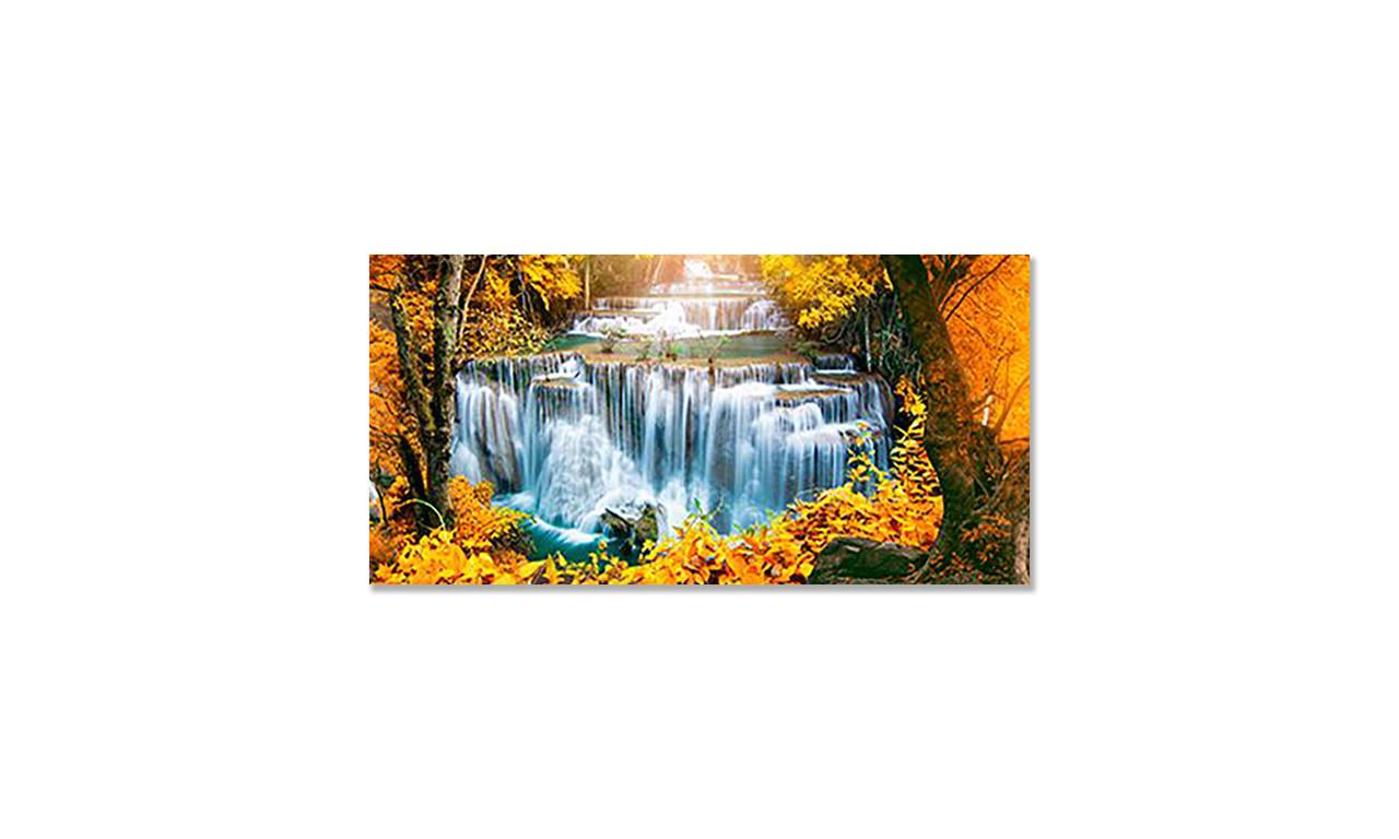 Наклейка на стол Zatarga Осенний Водопад 600х1200 мм (1224290473)
