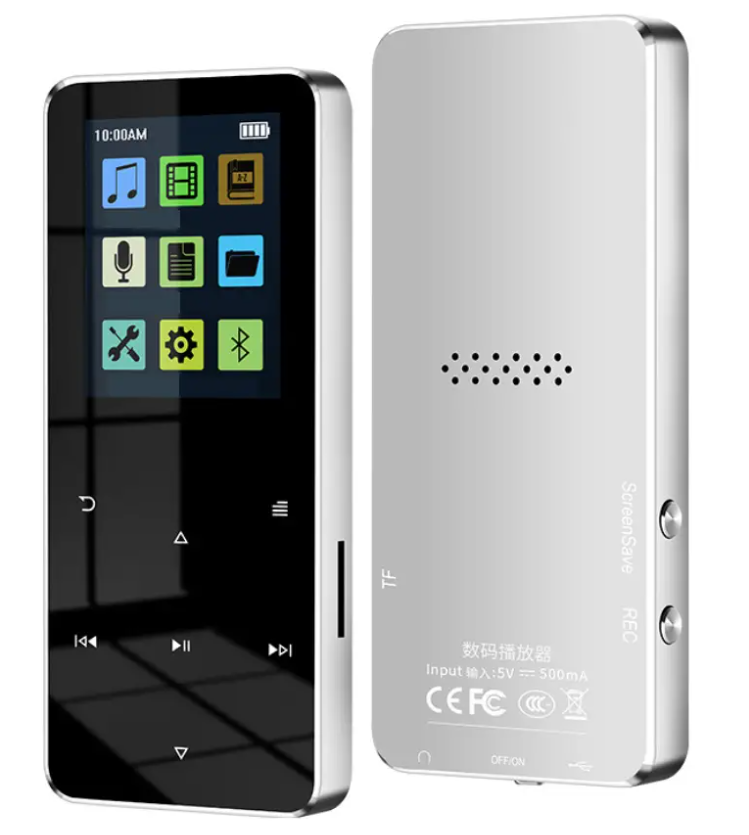 MP3-плеєр Bluetooth 5.0 RIJAHO із зовнішнім динаміком Білий - фото 3