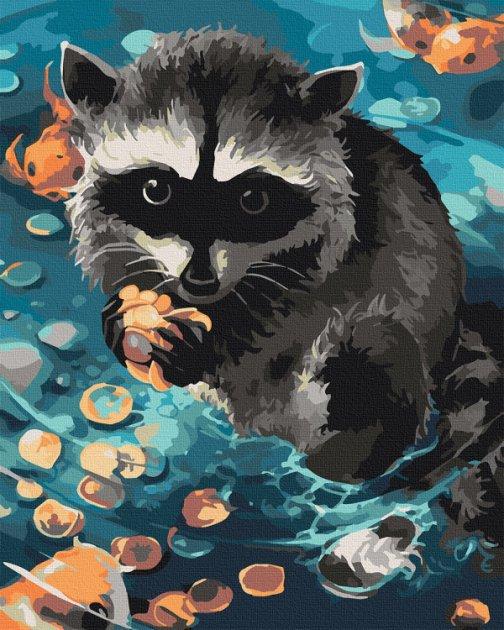 Картина по номерам ART CRAFT Енот. Ракун 40х50 см (11615-АС)