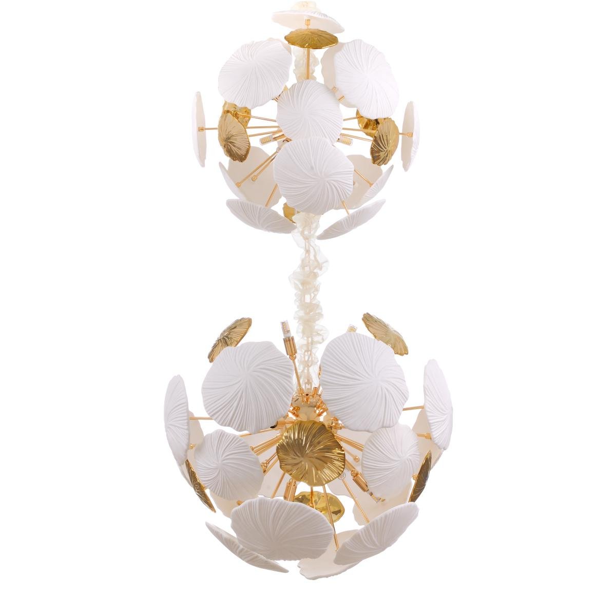 Люстра флористика BKL-530S/9+16 G9 GD - фото 2 Люстра флористика BKL-530S/9+16 G9 GD - фото 2