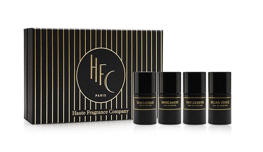 Парфюмированная вода унисекс Haute Fragrance Company Set Beautiful & Wild/Wear Love Everywhere/Party On The Moon/Diamond In The Sky 4 шт. 15 мл (2516)