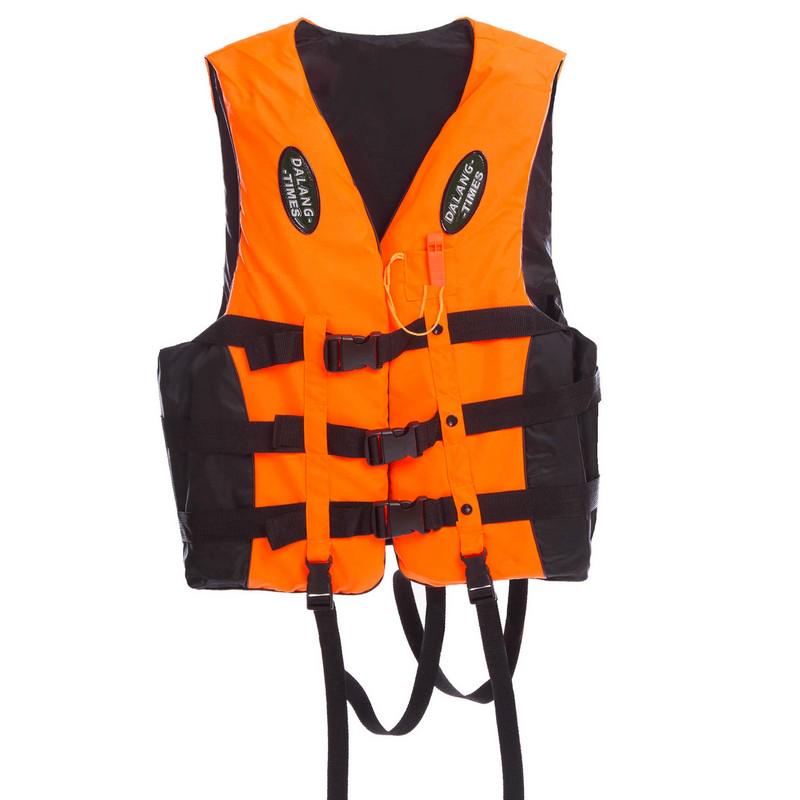 Жилет спасательный Zelart SP-Sport DL-09 2XL Оранжевый/Черный (DR006015)