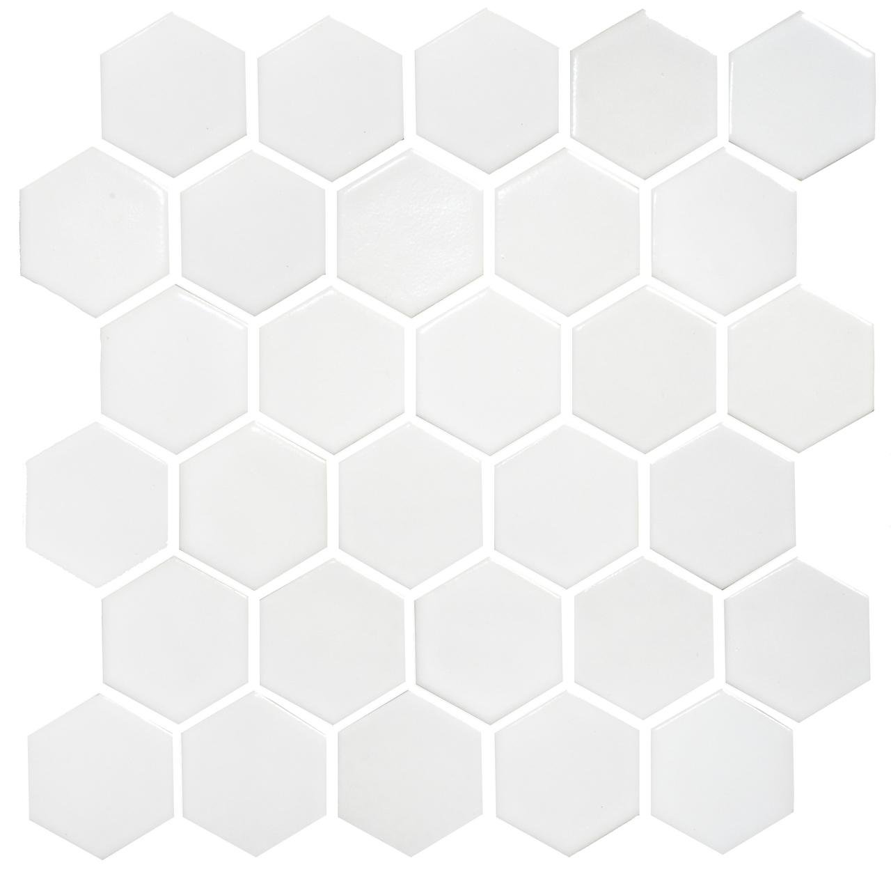 Мозаїка КОТТО CERAMICA Hexagon H 6024 295x295x9 White (H 6024)