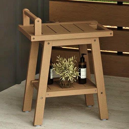 Табурет для ванной из дерева Насбаум Сиена (ТВН-006305)