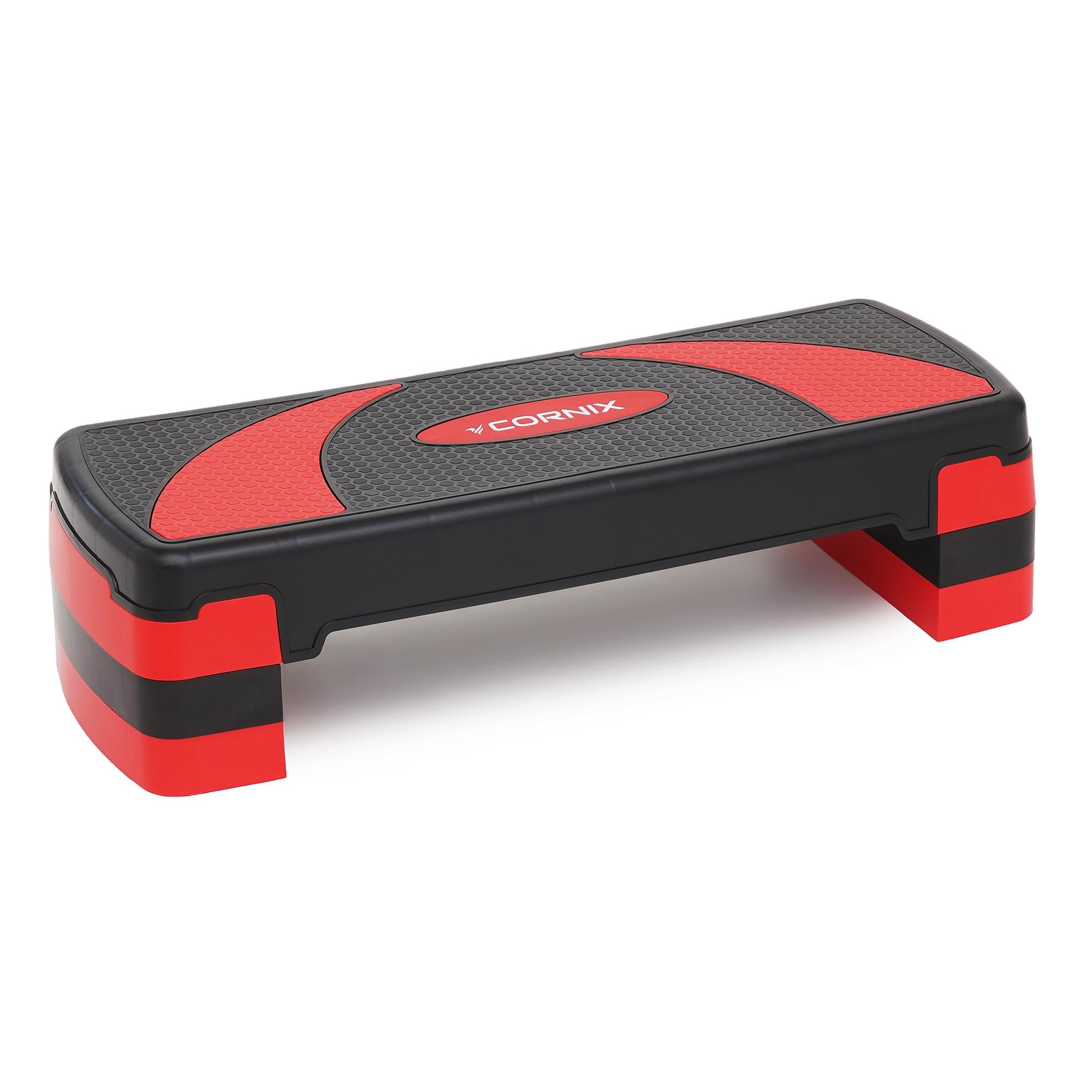 Степ-платформа 3-ступінчаста Cornix XR-0185 78х29х10-20 см Black/Red