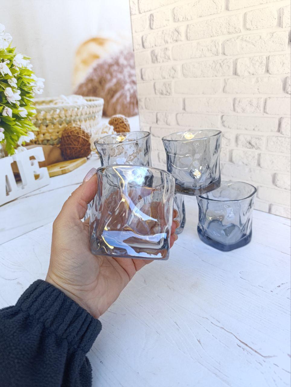 Набор стаканов для виски S&T 768-18-3 стеклянных 6 шт. 260 мл Топаз (768-18-3) - фото 4 Набор стаканов для виски S&T 768-18-3 стеклянных 6 шт. 260 мл Топаз (768-18-3) - фото 4