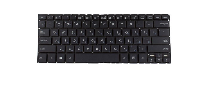 Клавиатура для ноутбука Asus T303 T303UA матовая (0KNB1-2401RU00)