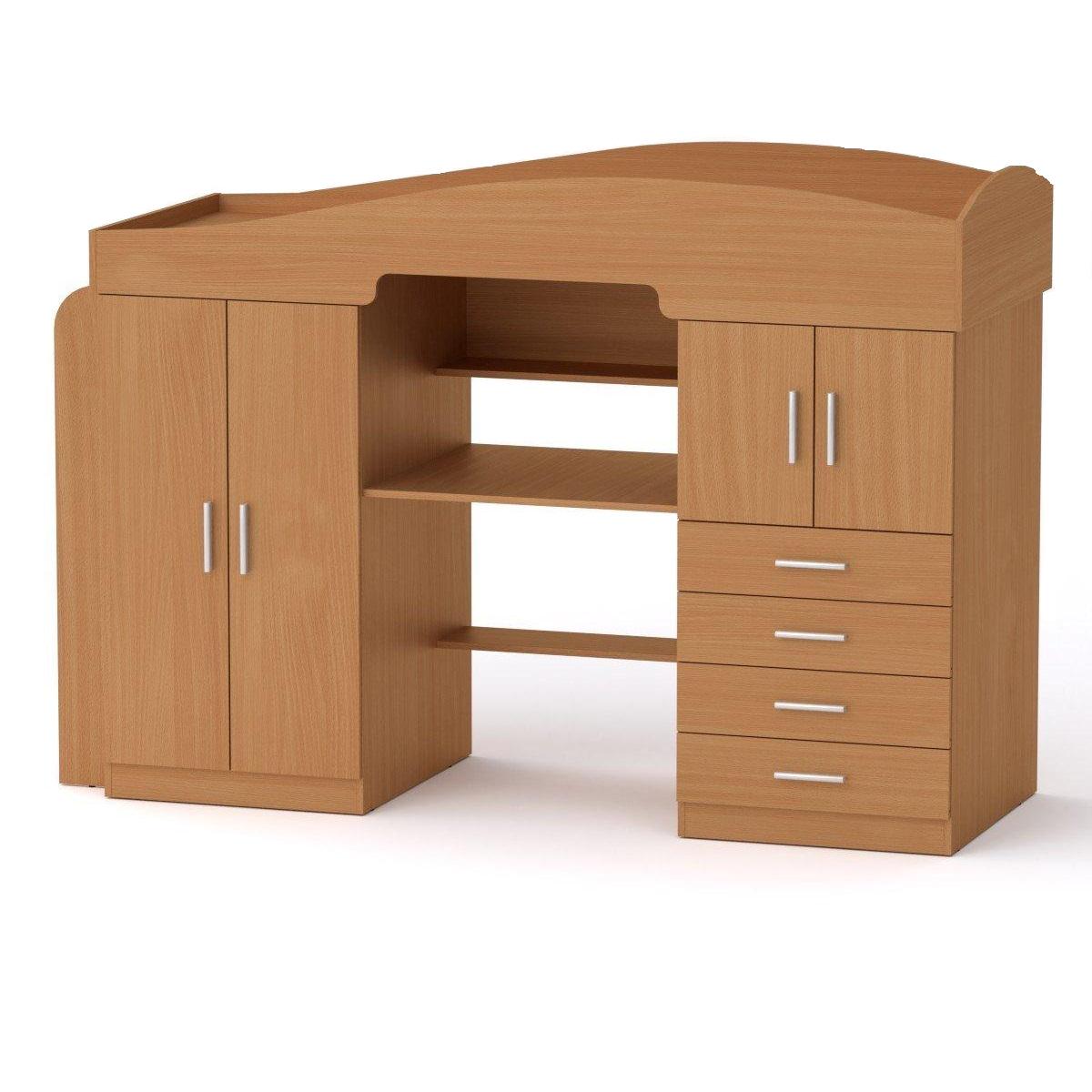 Ліжко Компаніт Універсал-2 Бук (466_komp_Y_NM) - фото 1 Ліжко Компаніт Універсал-2 Бук (466_komp_Y_NM) - фото 1