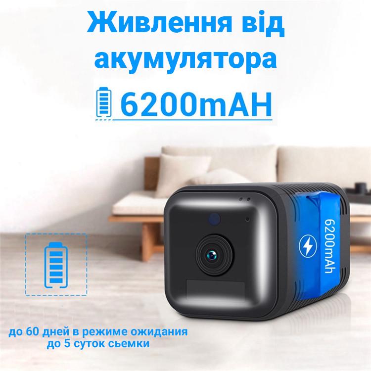 Wi-Fi мини камера Escam G18 с аккумулятором 6200 мАч + датчик движения и ночная подсветка - фото 8 Wi-Fi мини камера Escam G18 с аккумулятором 6200 мАч + датчик движения и ночная подсветка - фото 8
