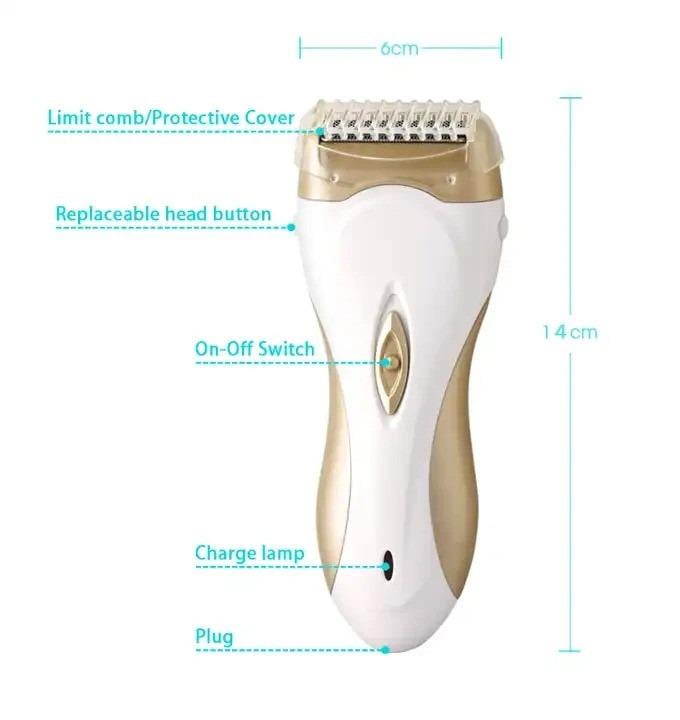 Бритва-эпилятор Kemei KM-3518 женская для всего тела (02214) - фото 3 Бритва-эпилятор Kemei KM-3518 женская для всего тела (02214) - фото 3