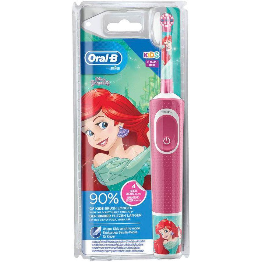 Щетка зубная электрическая Oral-B D100 Kids Princess Soft - фото 3